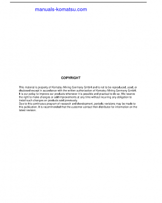 PC4000-6(DEU) S/N 08243-08243 Operation manual (English)