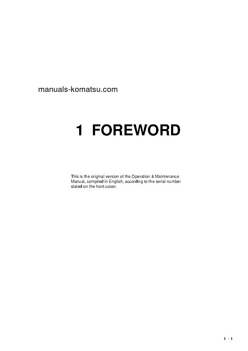 Protected: PC4000-6(DEU) S/N 08243-08243 Operation manual (English)