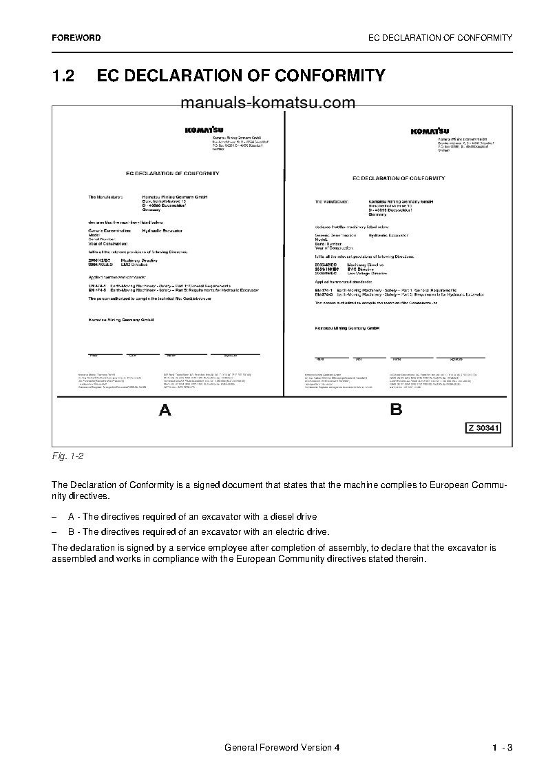 Protected: PC4000-6(DEU) S/N 08243-08243 Operation manual (English)