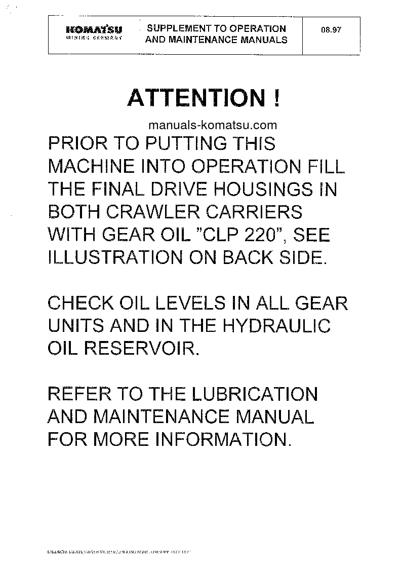 Protected: PC8000-6(DEU)-MIAN DRIVE MOTOR S/N 12031-12031 Operation manual (English)