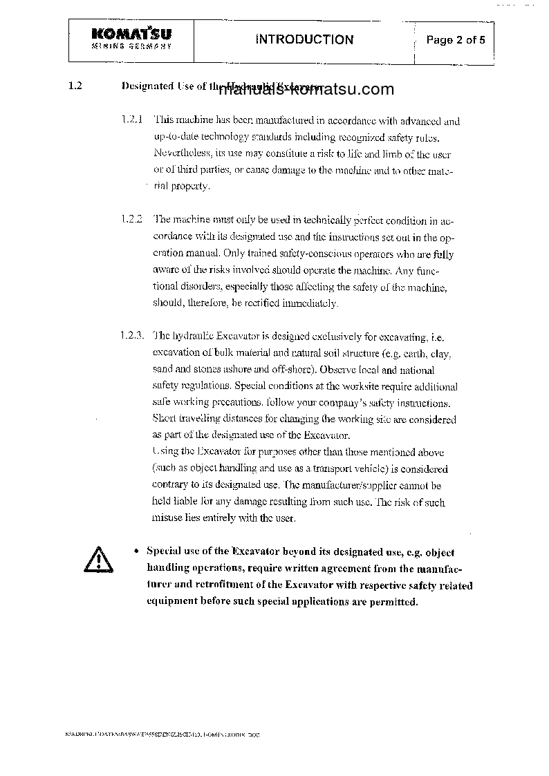 Protected: PC8000-6(DEU)-MIAN DRIVE MOTOR S/N 12035-12035 Operation manual (English)