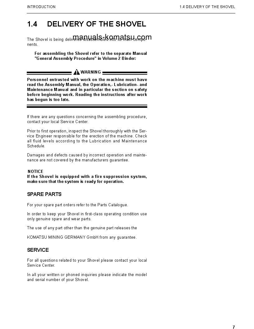 Protected: PC8000-6(DEU)-ELECTRIC MOTOR S/N 12072-12072 Operation manual (English)