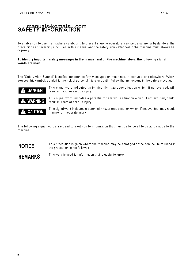 Protected: PC8000-6(DEU)-ELECTRIC MOTOR S/N 12075-12075 Operation manual (English)