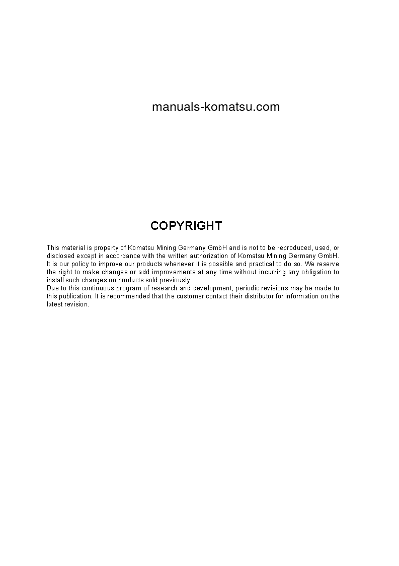 Protected: PC8000-6(DEU) S/N 12076-12076 Operation manual (English)