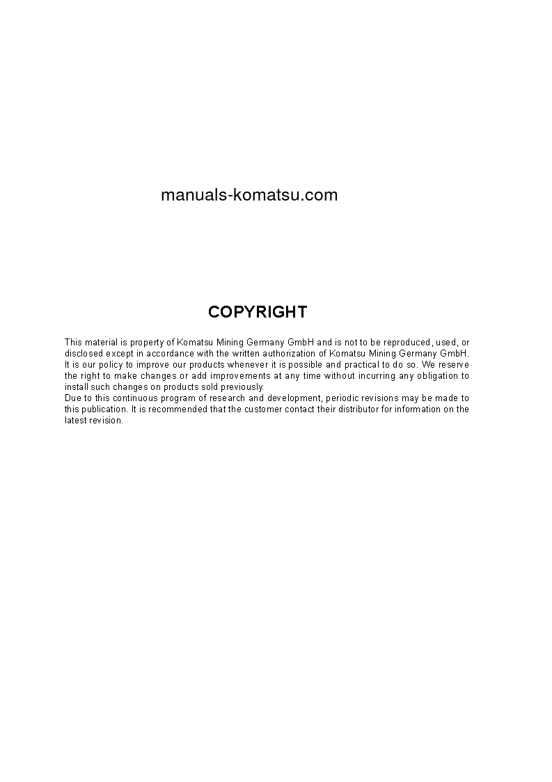 Protected: PC8000-6(DEU) S/N 12078-12078 Operation manual (English)