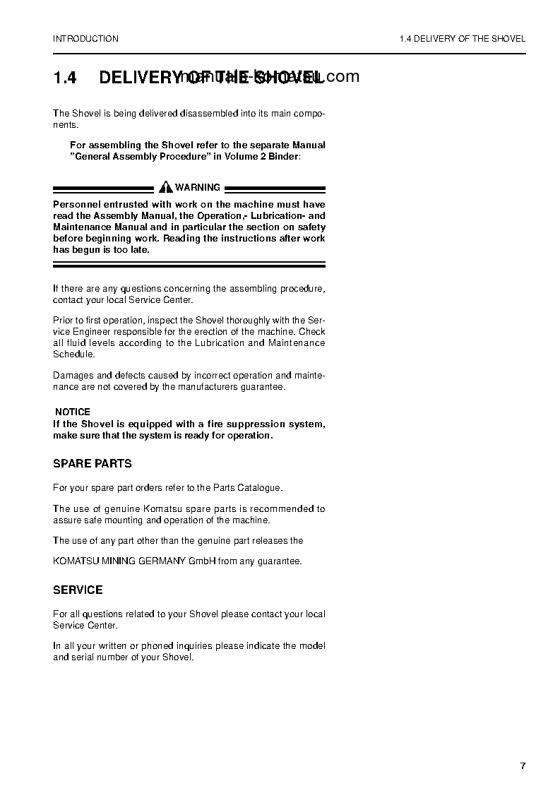 Protected: PC8000-6(DEU) S/N 12079-12079 Operation manual (English)