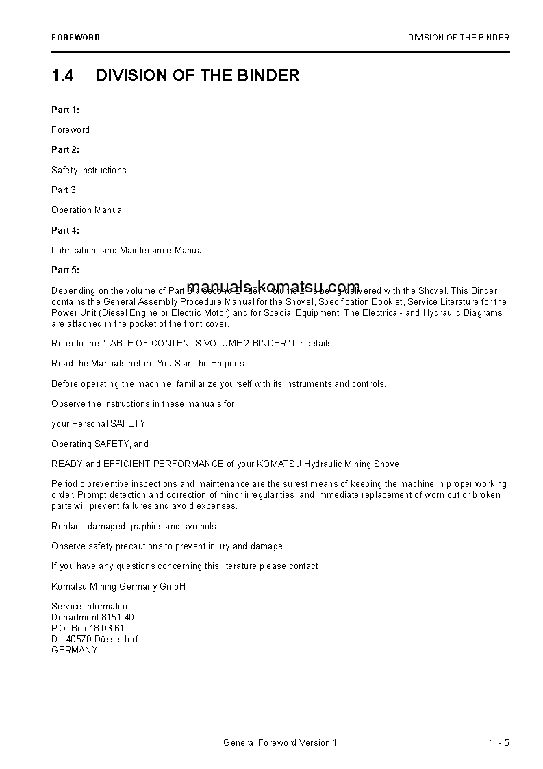 Protected: PC8000E-6(DEU) S/N 12096 Operation manual (English)