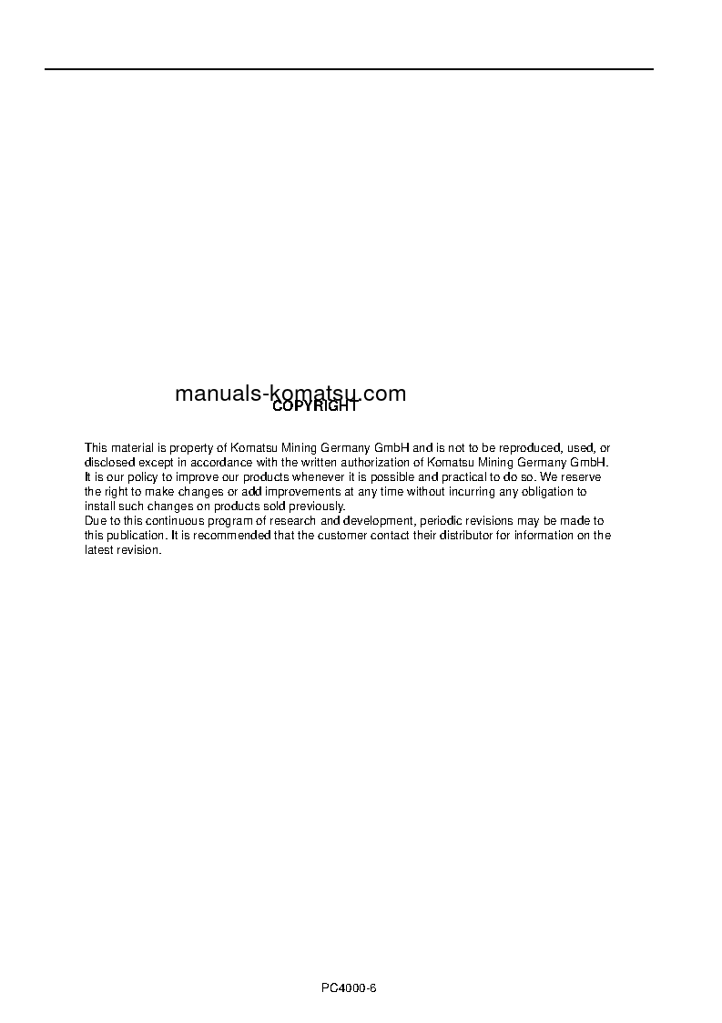 Protected: PC8000E-6(DEU) S/N 12103-12108 Operation manual (English)