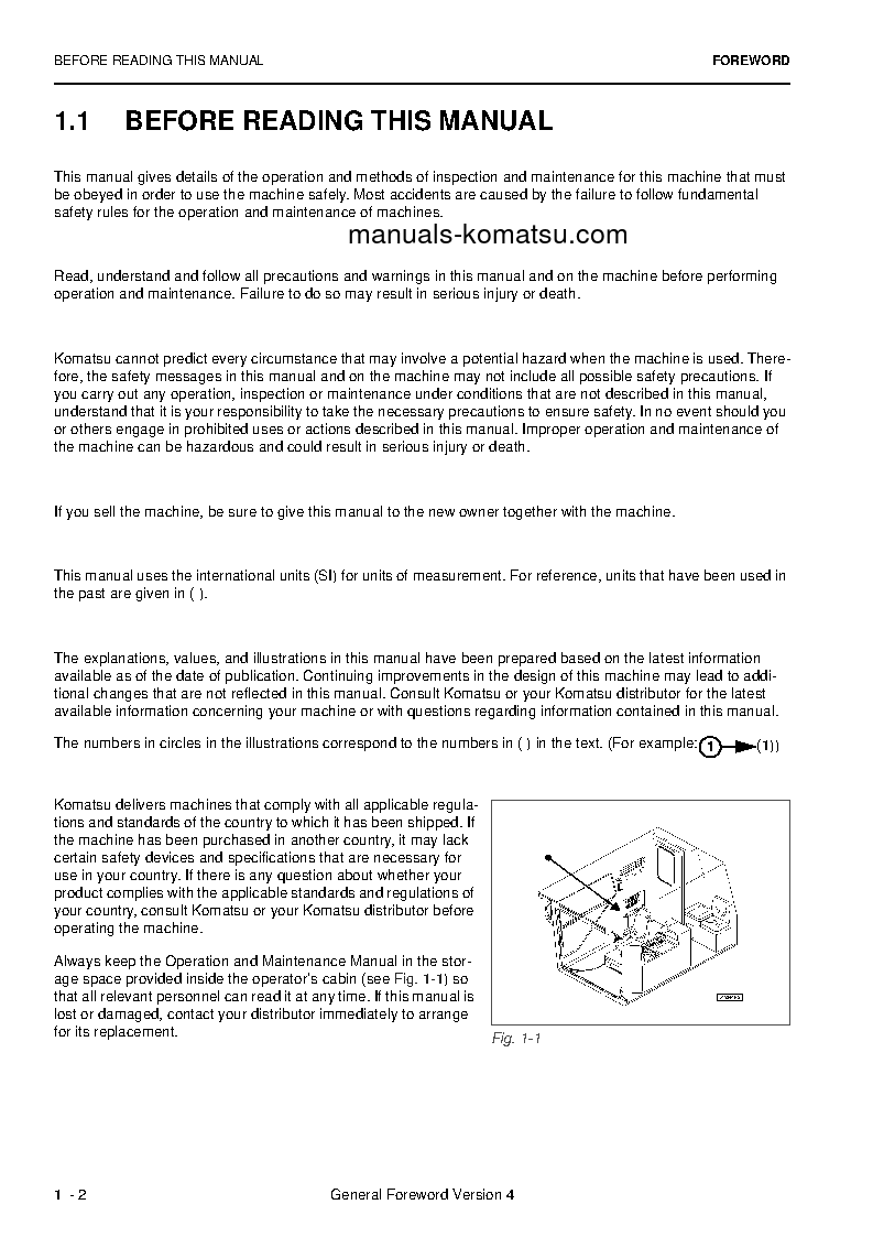 Protected: PC8000-6(DEU) S/N 12107-12107 Operation manual (English)