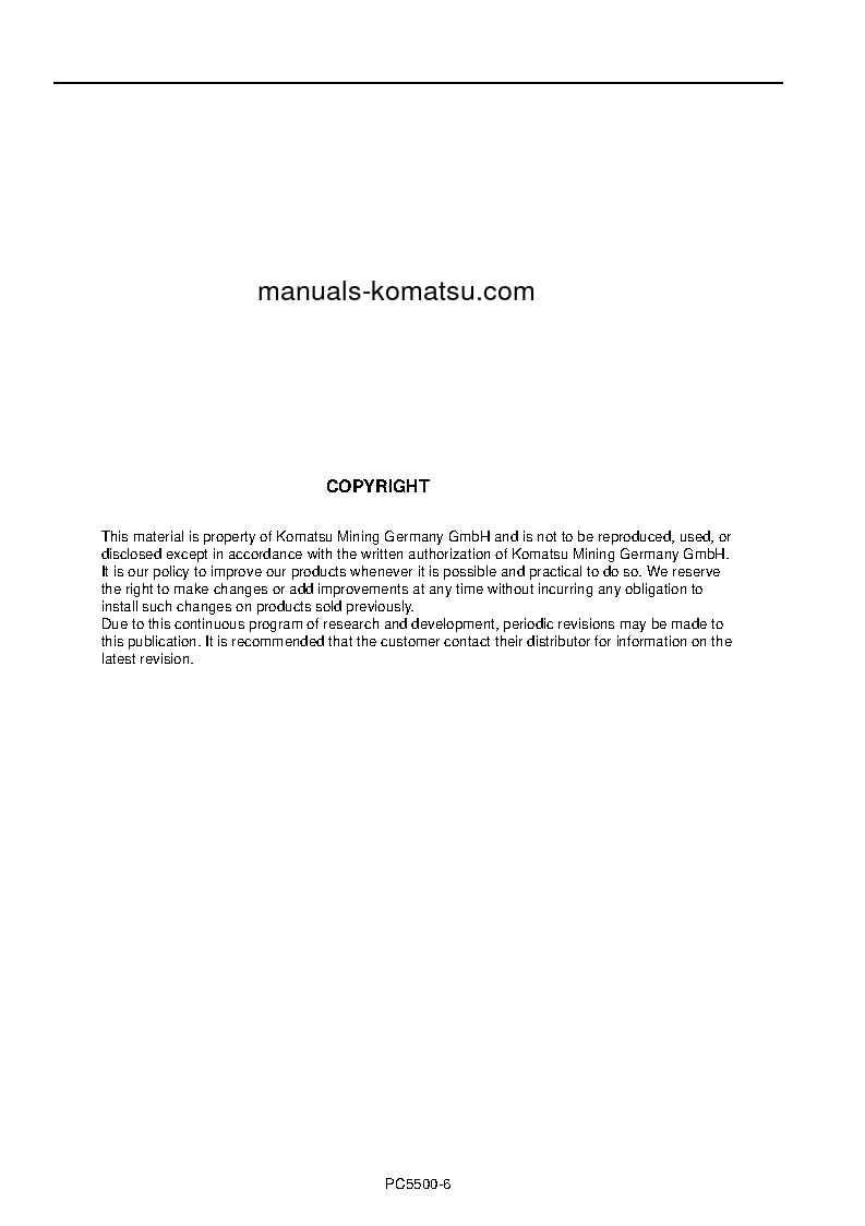 Protected: PC5500-6(DEU) S/N 15104-15104 Operation manual (English)