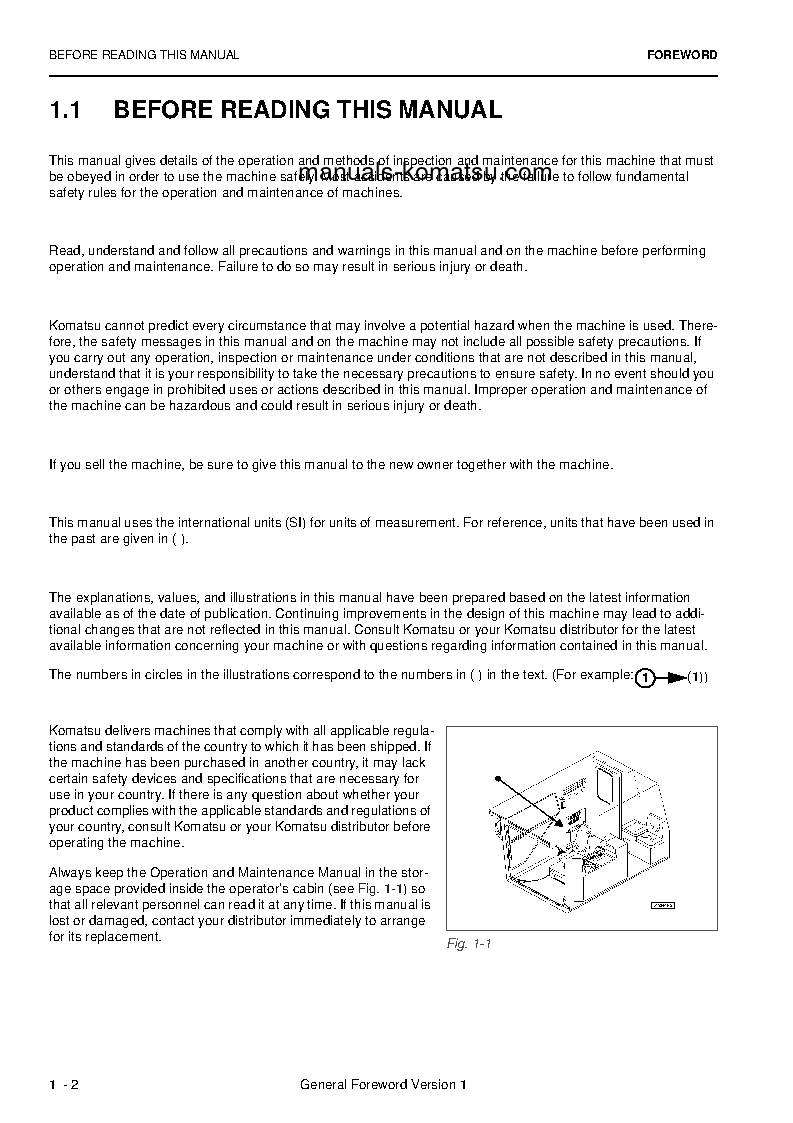 Protected: PC5500E-6(DEU) S/N 15105 Operation manual (English)
