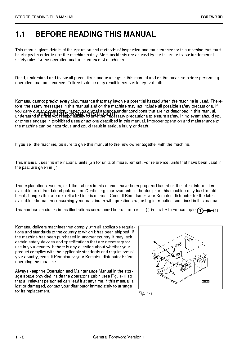 Protected: PC5500E-6(DEU) S/N 15108 Operation manual (English)
