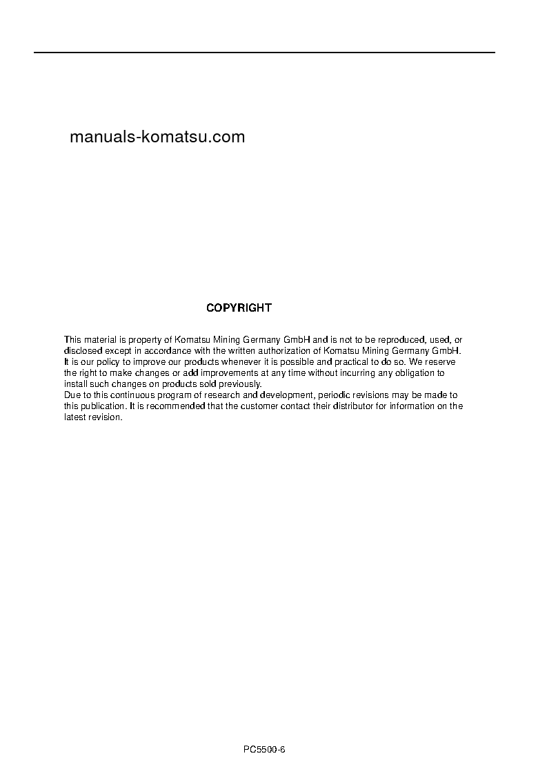 Protected: PC5500-6(DEU) S/N 15112 Operation manual (English)