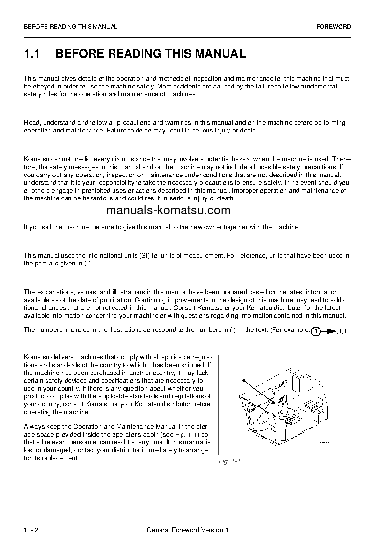 Protected: PC5500-6(DEU) S/N 15112 Operation manual (English)