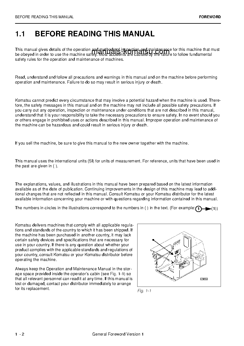 Protected: PC5500-6(DEU) S/N 15114 Operation manual (English)