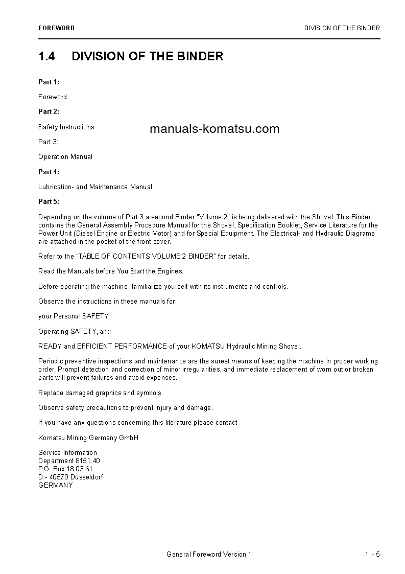 Protected: PC5500E-6(DEU) S/N 15116 Operation manual (English)