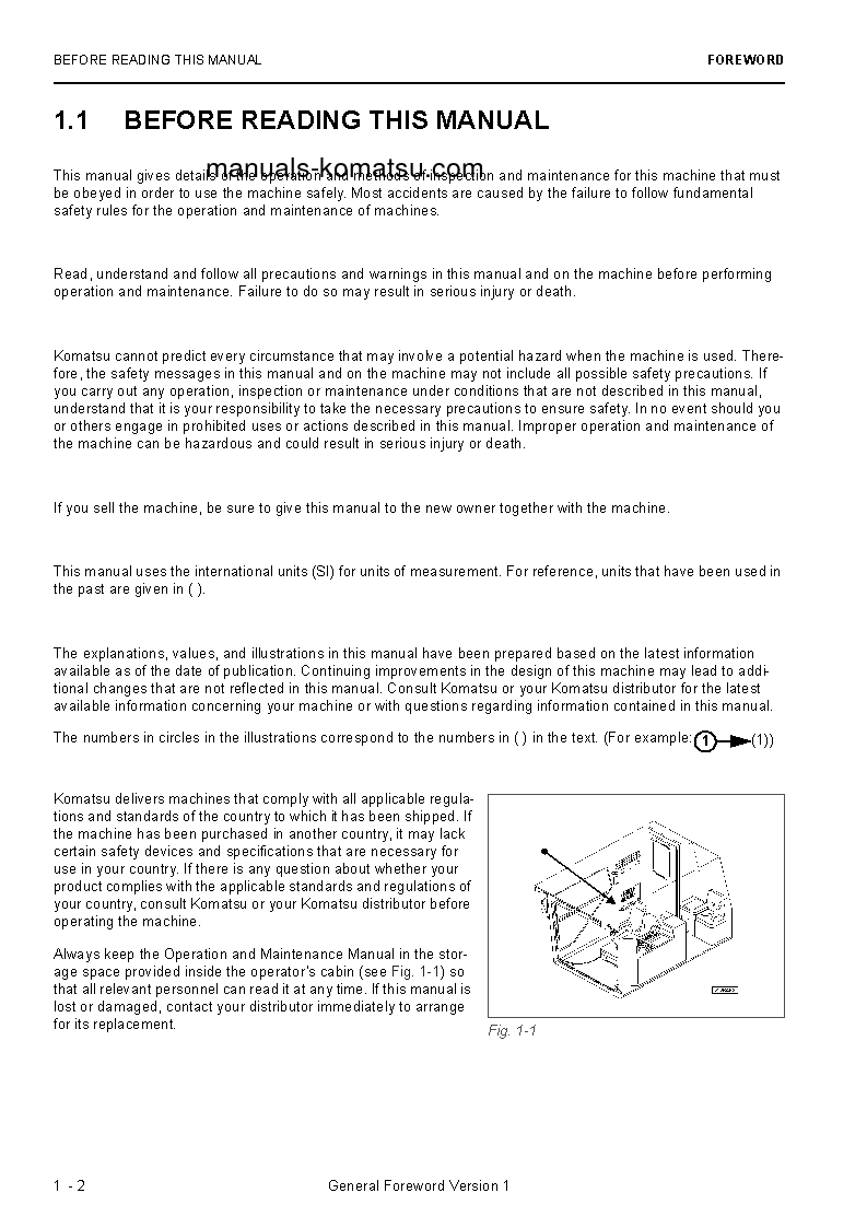 Protected: PC5500E-6(DEU) S/N 15120 Operation manual (English)