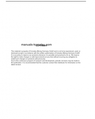 PC5500E-6(DEU) S/N 15124-15134 Operation manual (English)