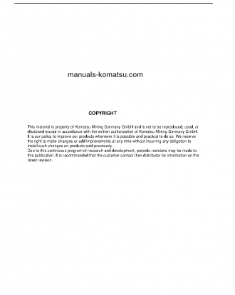 PC5500E-6(DEU) S/N 15130-15130 Operation manual (English)