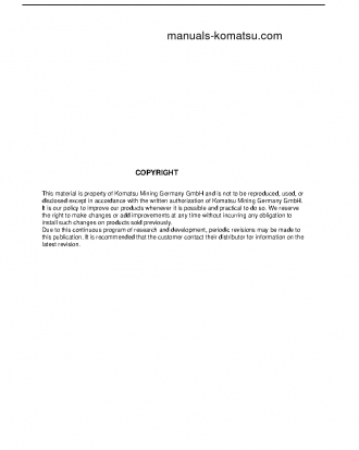 PC5500-6(DEU) S/N 15147-15151 Operation manual (English)