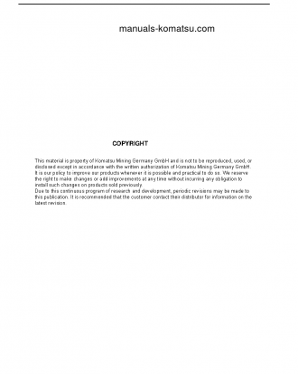 PC5500E-6(DEU) S/N 15156-15156 Operation manual (English)