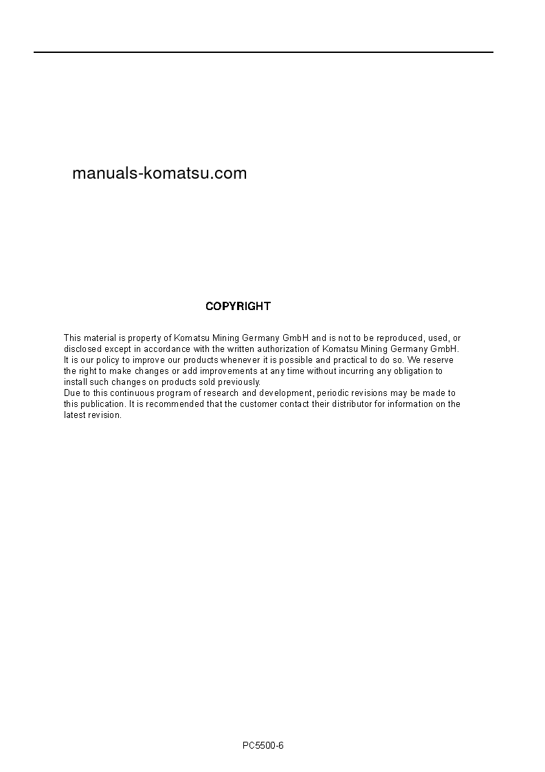 Protected: PC5500-6(DEU) S/N 15157-15157 Operation manual (English)