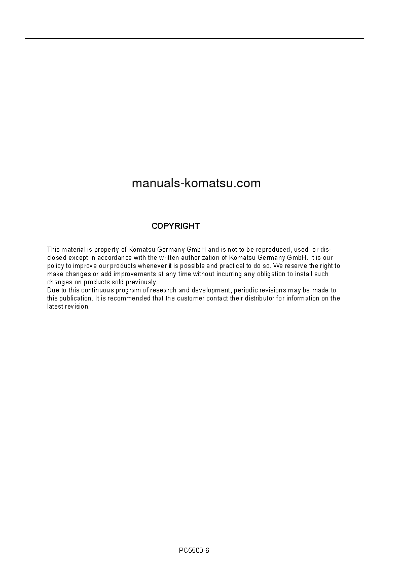 Protected: PC5500-6(DEU) S/N 15176-15176 Operation manual (English)