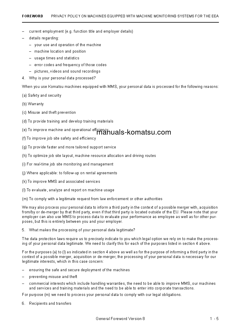 Protected: PC5500-6(DEU) S/N 15176-15176 Operation manual (English)