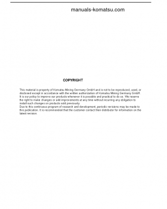 PC7000-6(DEU) S/N 35004-35004 Operation manual (English)