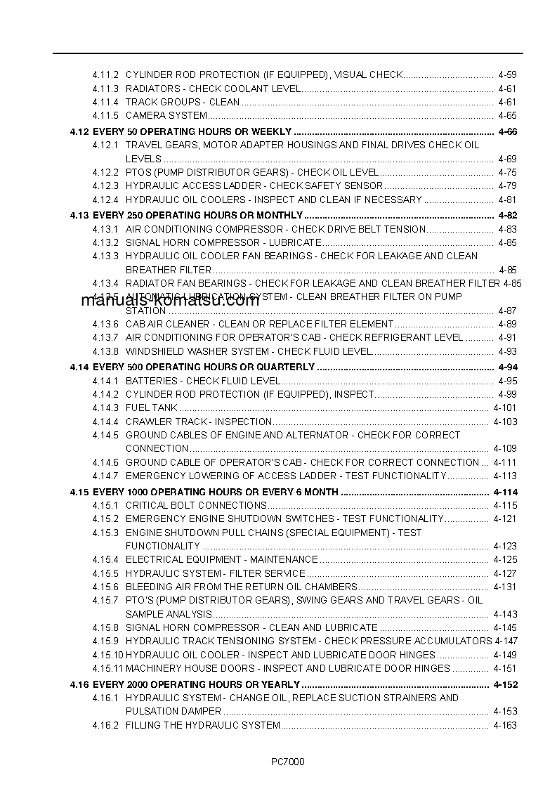 Protected: PC7000-6(DEU) S/N 35004-35004 Operation manual (English)