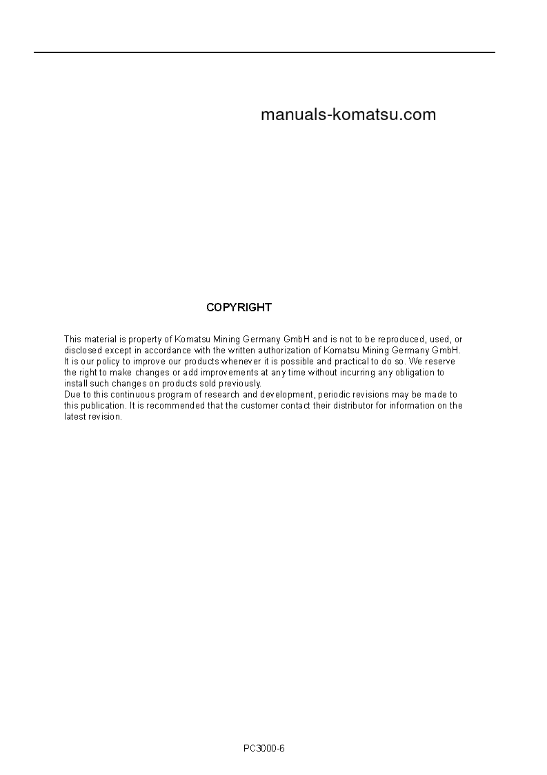 Protected: PC3000-6(DEU) S/N 46201-46203 Operation manual (English)