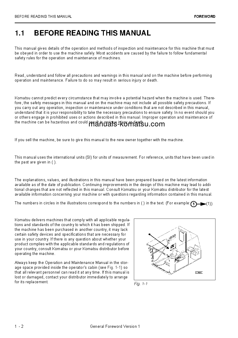 Protected: PC3000-6(DEU) S/N 46214-UP Operation manual (English)