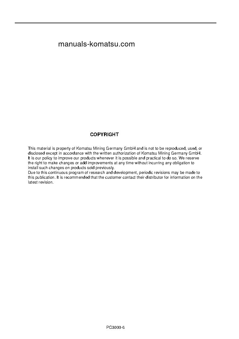 Protected: PC3000-6(DEU) S/N 46222-UP Operation manual (English)