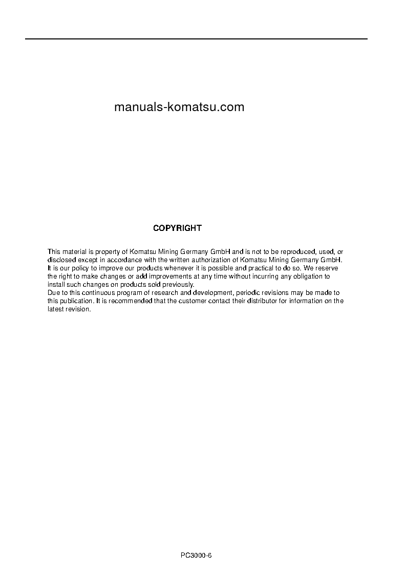 Protected: PC3000-6(DEU) S/N 46223-UP Operation manual (English)
