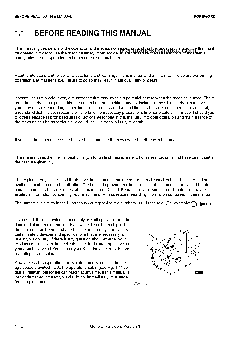 Protected: PC3000-6(DEU) S/N 46223-UP Operation manual (English)