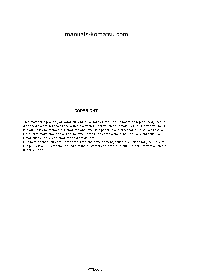 Protected: PC3000-6(DEU) S/N 46234 Operation manual (English)