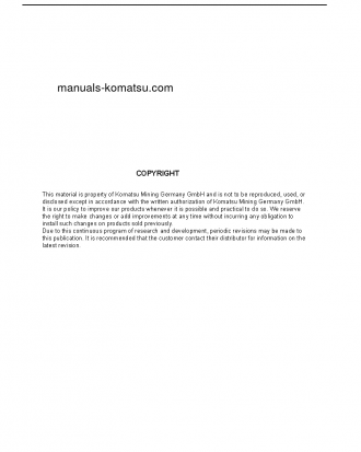 PC3000-6(DEU) S/N 46236-46243 Operation manual (English)