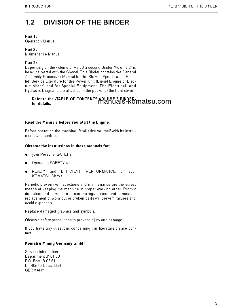 Protected: PC4000-6(DEU) S/N 58101-UP Operation manual (English)