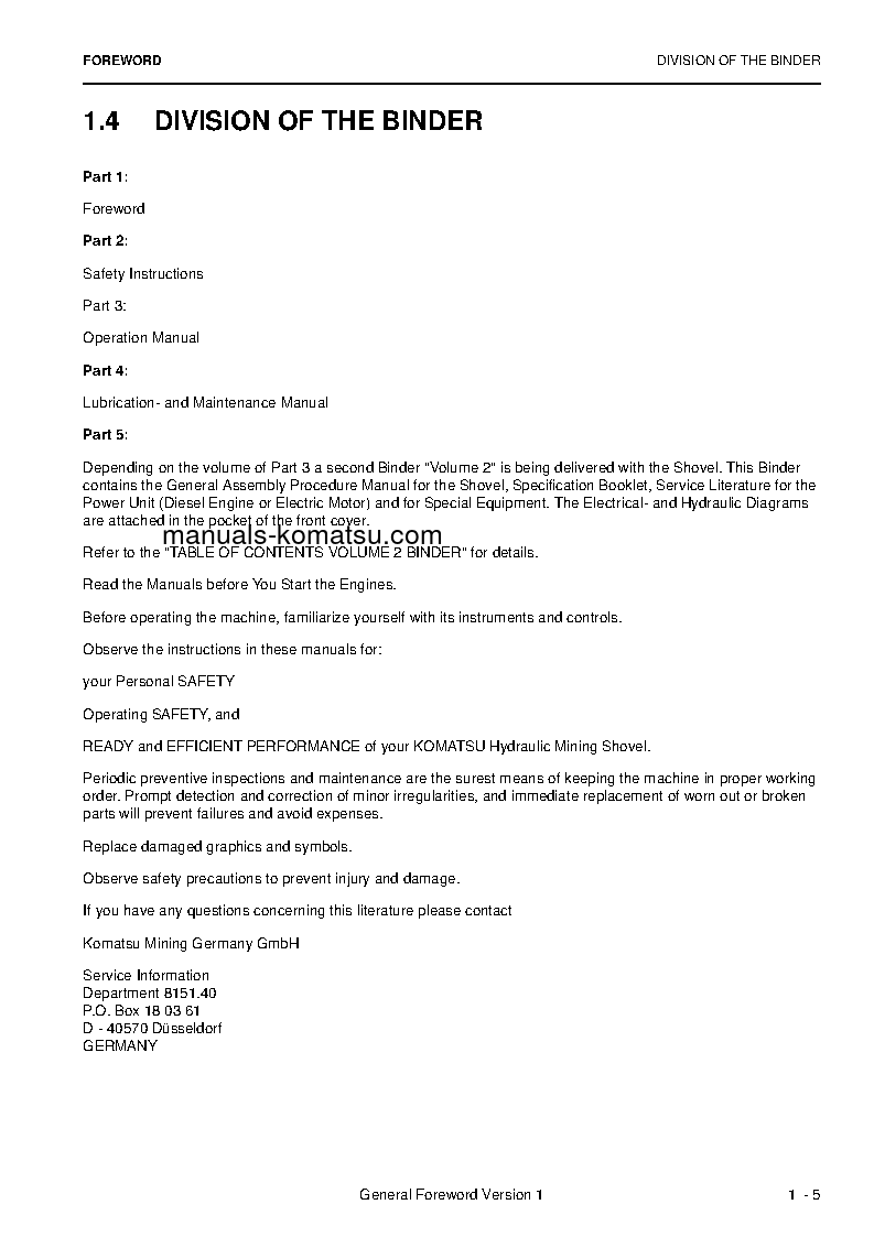 Protected: PC4000-6(DEU) S/N 58104-58104 Operation manual (English)