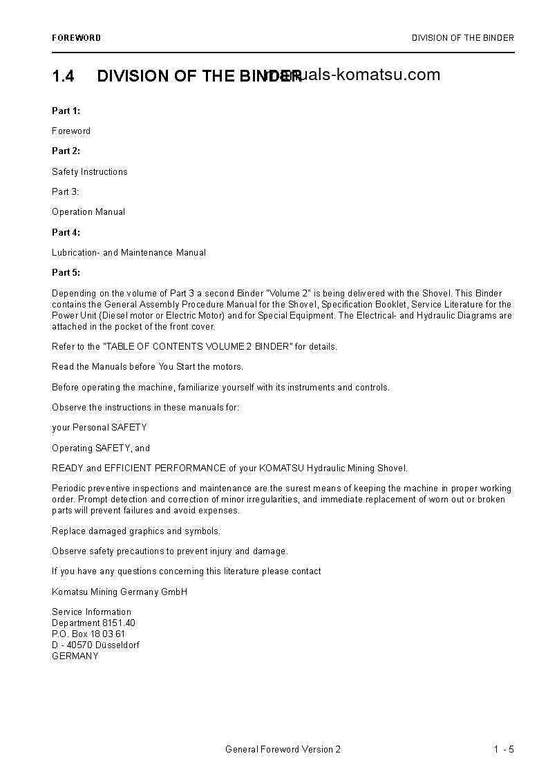 Protected: PC4000-6(DEU) S/N 58136 Operation manual (English)