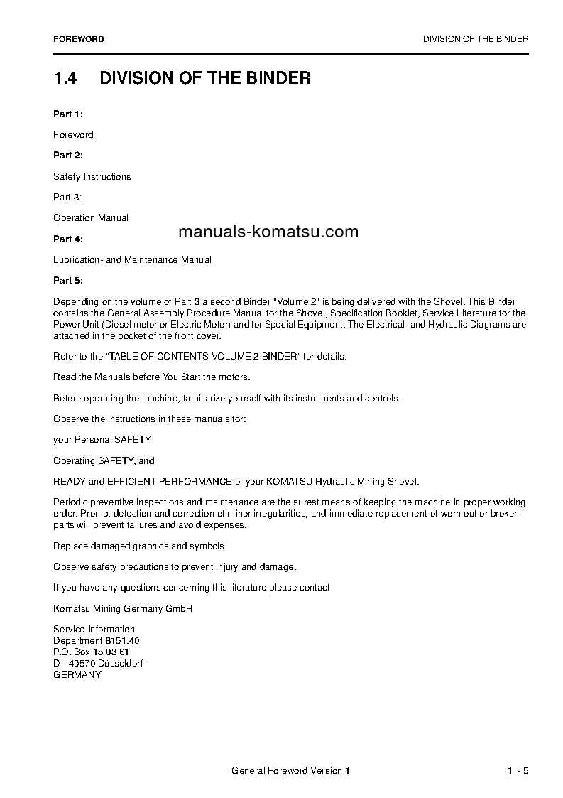 Protected: PC4000-6(DEU) S/N 58138-UP Operation manual (English)