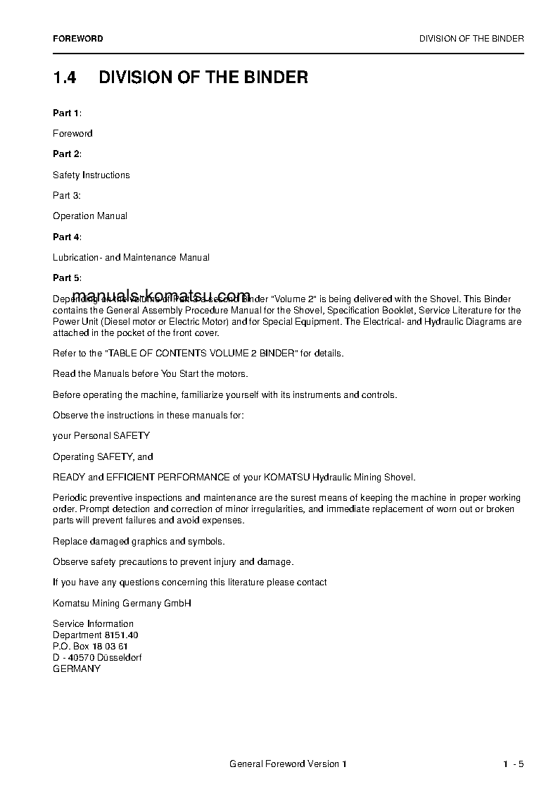 Protected: PC4000-6(DEU) S/N 58139-UP Operation manual (English)