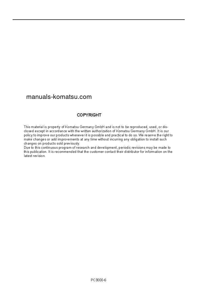 Protected: PC3000-6(DEU) S/N 06349-06349 Operation manual (English)