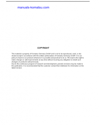 PC3000-6(DEU) S/N 06352-06352 Operation manual (English)