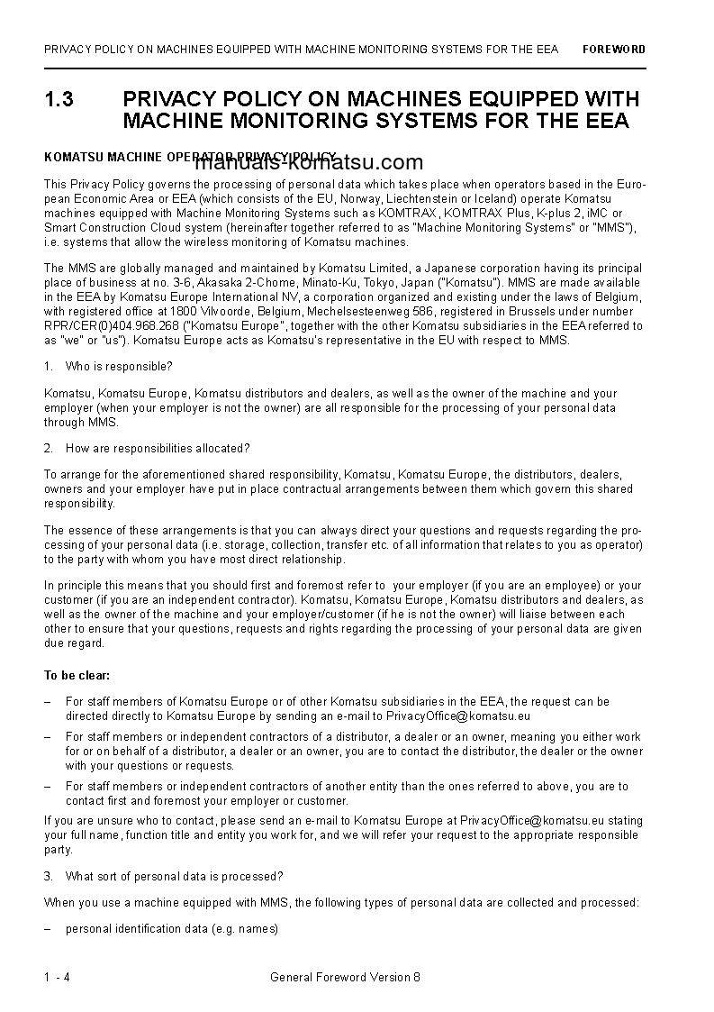 Protected: PC3000-6(DEU) S/N 06352-06352 Operation manual (English)