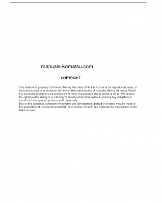 PC3000-6(DEU) S/N 06208-UP Shop (repair) manual (English)