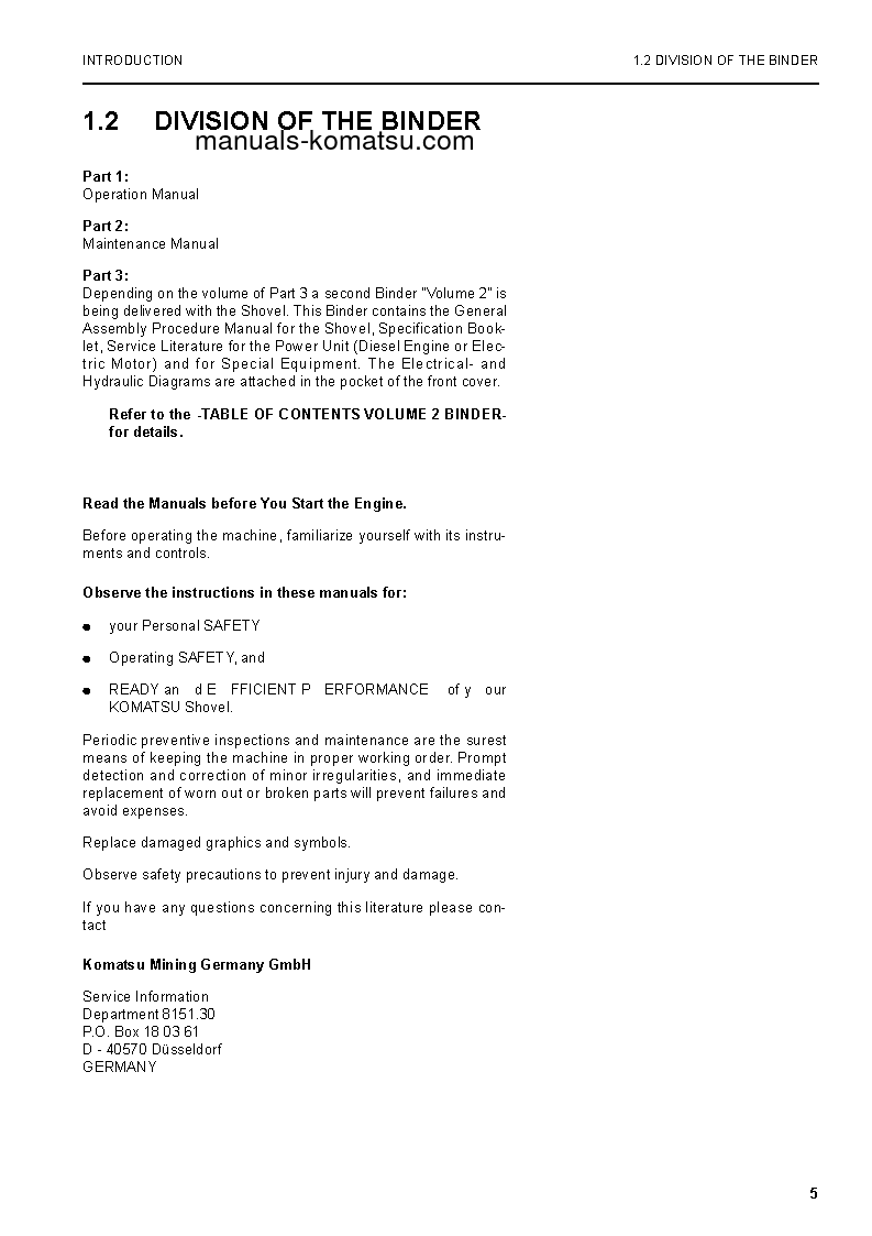 Protected: PC3000-6(DEU) S/N 06208-UP Shop (repair) manual (English)