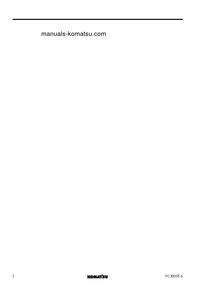 Protected: PC3000E-6(DEU) S/N 46225-UP Shop (repair) manual (English)