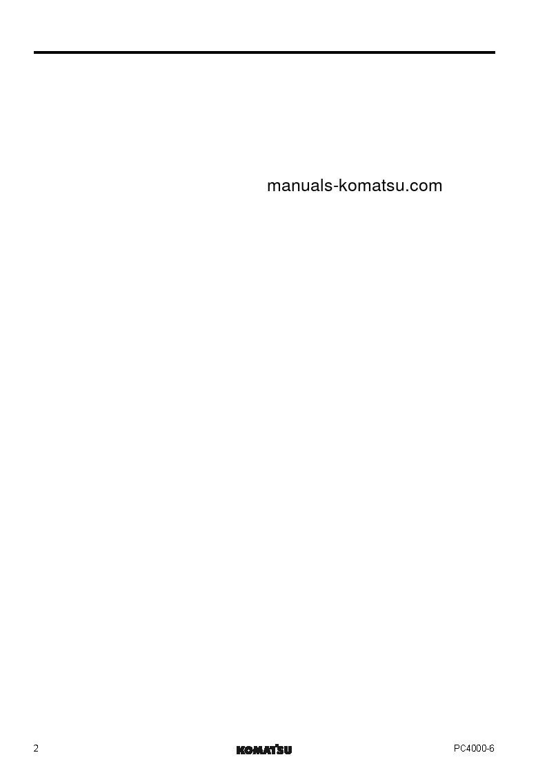 Protected: PC4000-6(DEU) S/N 08237-UP Shop (repair) manual (English)