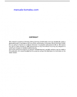 PC5500E-6(DEU) S/N 15084-UP Shop (repair) manual (English)